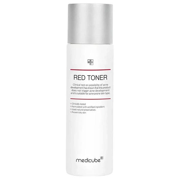Tônico Facial Medicube Red Toner 2.0 de 100 ml