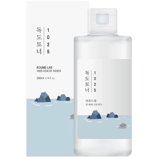 Tônico Facial ROUND LAB 1025 Dokdo de 200 ml
