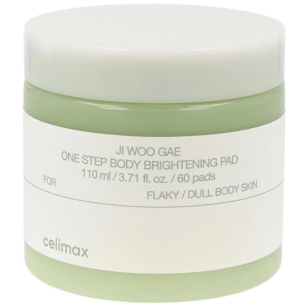 Almofadas Tônicas Celimax Ji Woo Gae One Step Body Brightening de 60 unidades