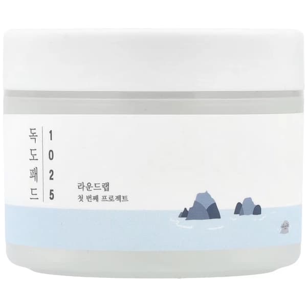 Almofadas Tônicas ROUND LAB 1025 Dokdo Pad de 70 Unidades