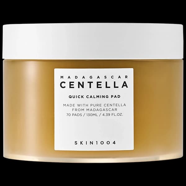 Almofadas Tônicas SKIN1004 Madagascar Centella Quick Calming de 70 Unidades
