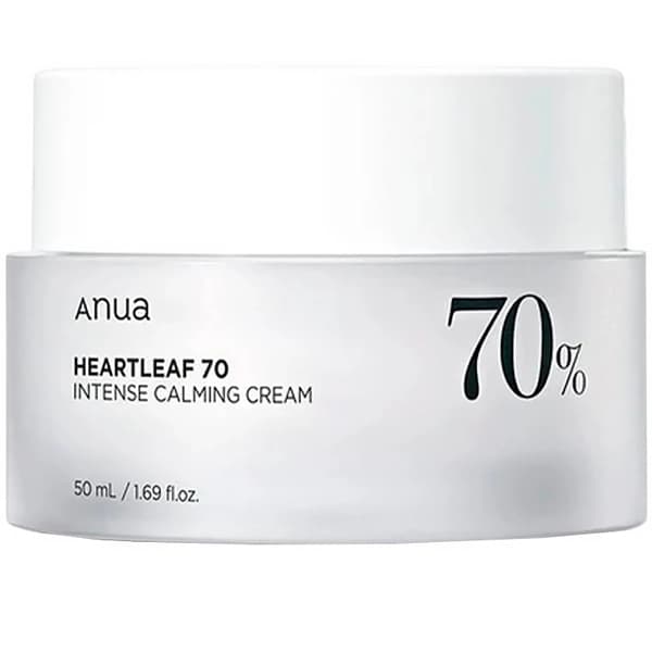 Creme Facial Hidratante Anua Heartleaf 70% Intense Calming 50 ml