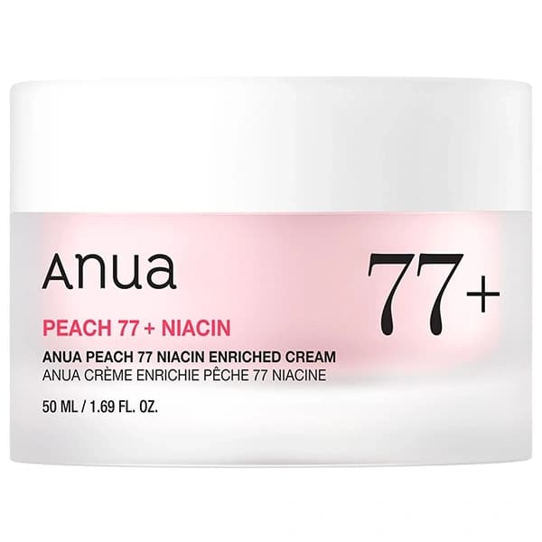 Creme Facial Hidratante Anua Peach 77+ Niacin Enriched de 50 ml