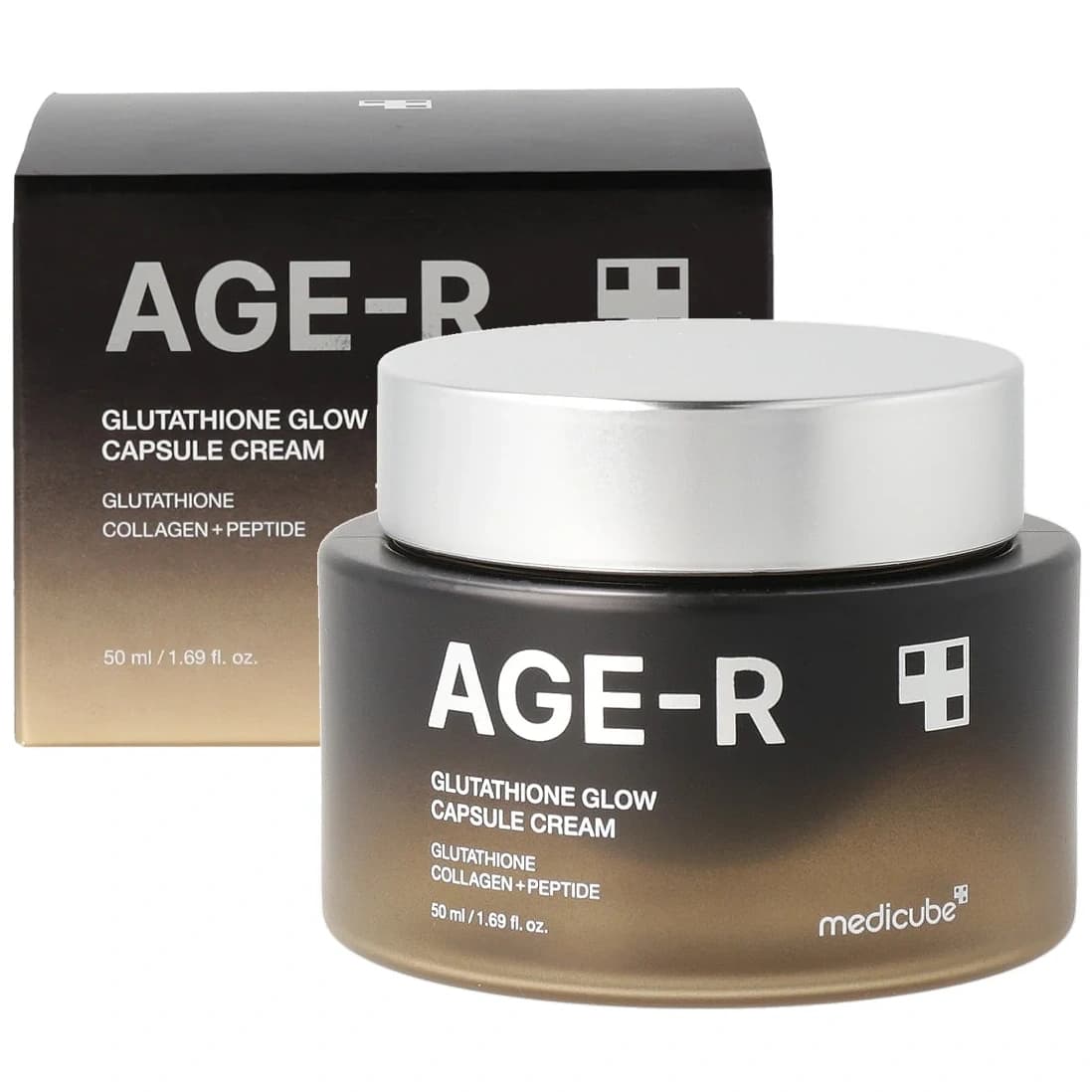 Creme Facial Hidratante Medicube Age-R Glutathione Glow Capsule de 50 ml