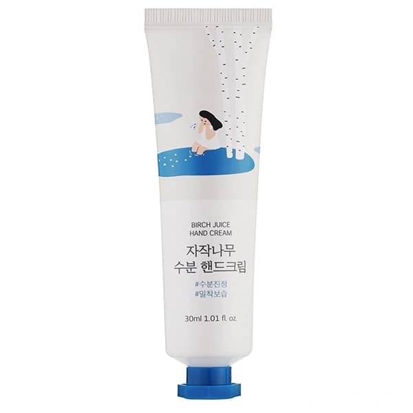 Creme para Mãos Round Lab Birch Juice Hand de 30 ml