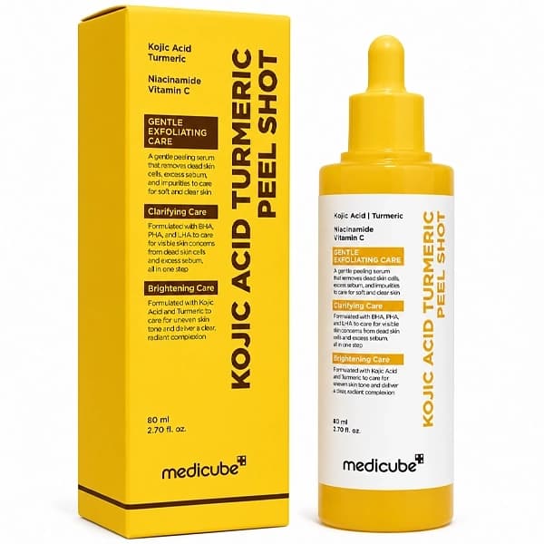 Esfoliante Facial Medicube Kojic Acid Turmeric Peel Shot 80ml