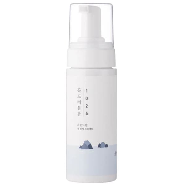 Espuma Facial de Limpeza ROUND LAB 1025 Dokdo Bubble Foam de 150 ml