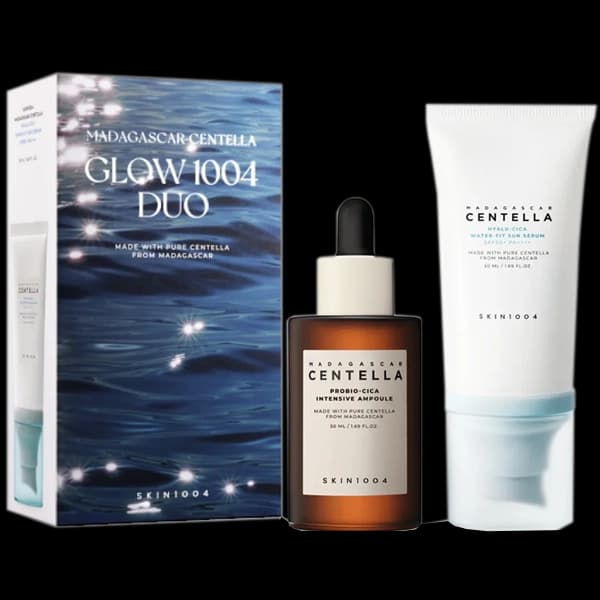 Kit Cuidado Facial SKIN1004 Madagascar Centella Glow Duo - 2 Peças