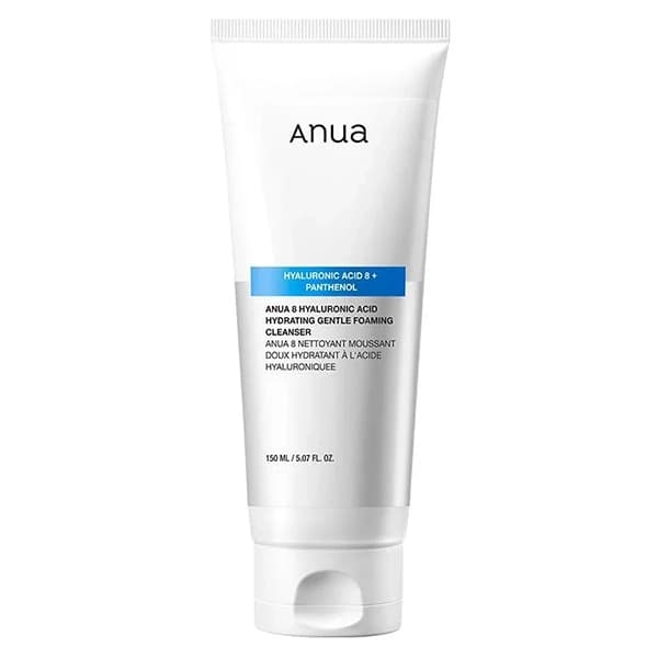 Limpador Facial Anua 8 Hyaluronic Acid Hydrating Gentle Foaming Cleanser 150 ml