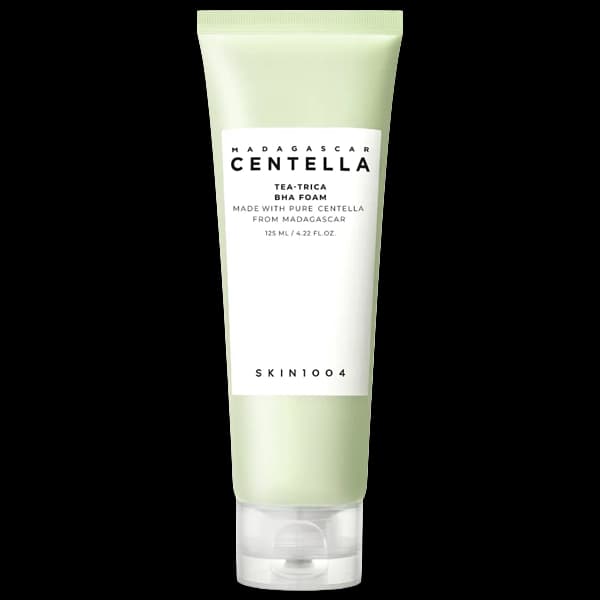 Limpador Facial SKIN1004 Madagascar Centella Tea-Trica BHA Foam de 125 ml
