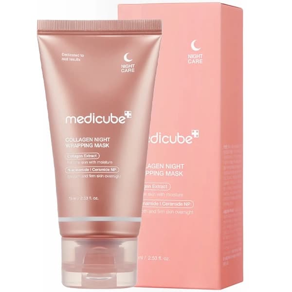 Máscara Facial Medicube Collagen Night Wrapping Mask de 75 ml