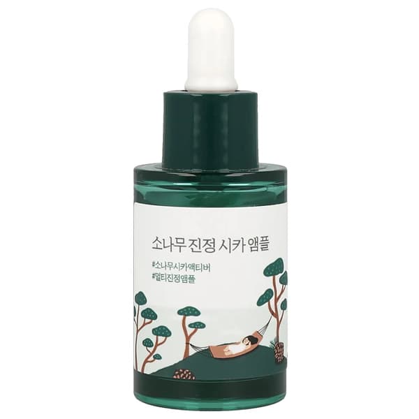 Sérum Facial ROUND LAB Pine Calming Cica Ampoule de 30ml