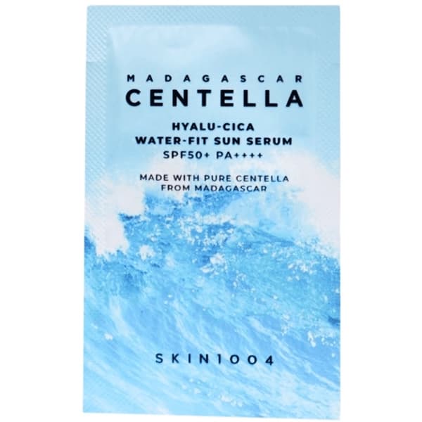 Sérum Protetor Solar Facial SKIN1004 Madagascar Centella Hyalu-Cica Water-Fit SPF50+ PA++++ de 1.5ml