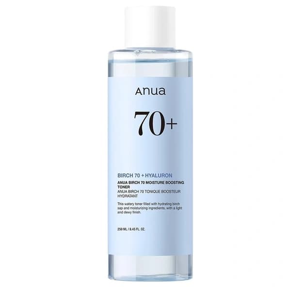 Tônico Facial Anua Birch 70+ Moisture Boosting de 250 ml