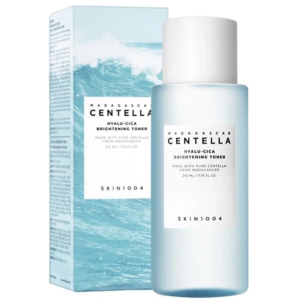 Tônico Facial SKIN1004 Madagascar Centella Hyalu-Cica Brightening de 210 ml