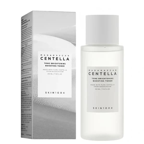 Tônico Facial SKIN1004 Madagascar Centella Tone Brightening Boosting Toner de 210 ml