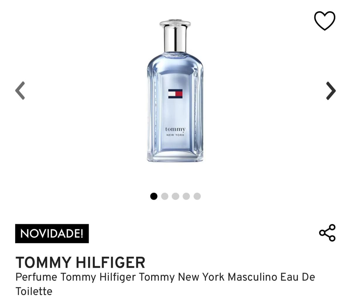 Tommy Hilfiger Tommy New York Masculino Eau de Toilette